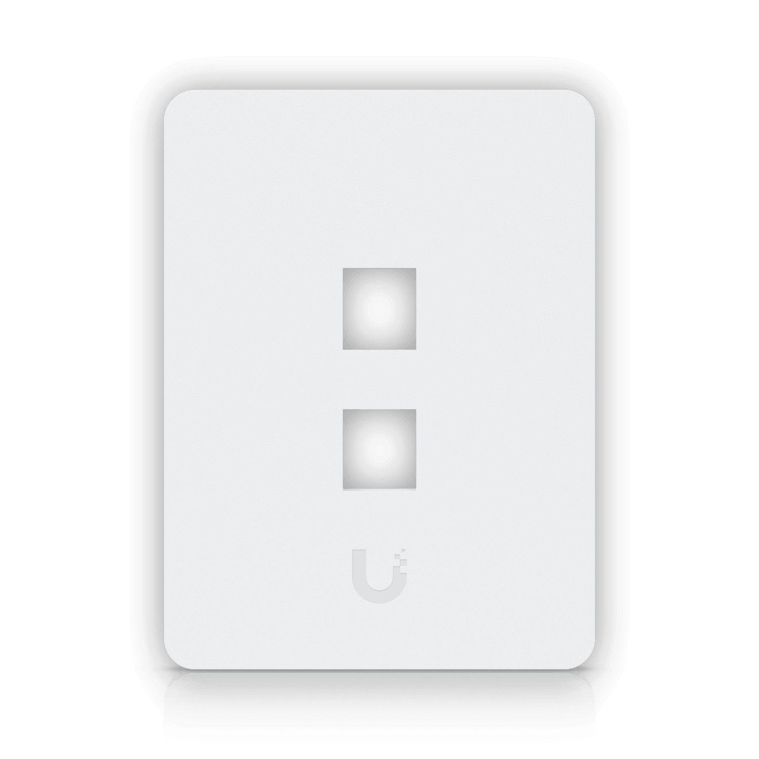 Faceplate Ubiquiti 2-Keystone vertical pintable 118x88 mm blanco-0