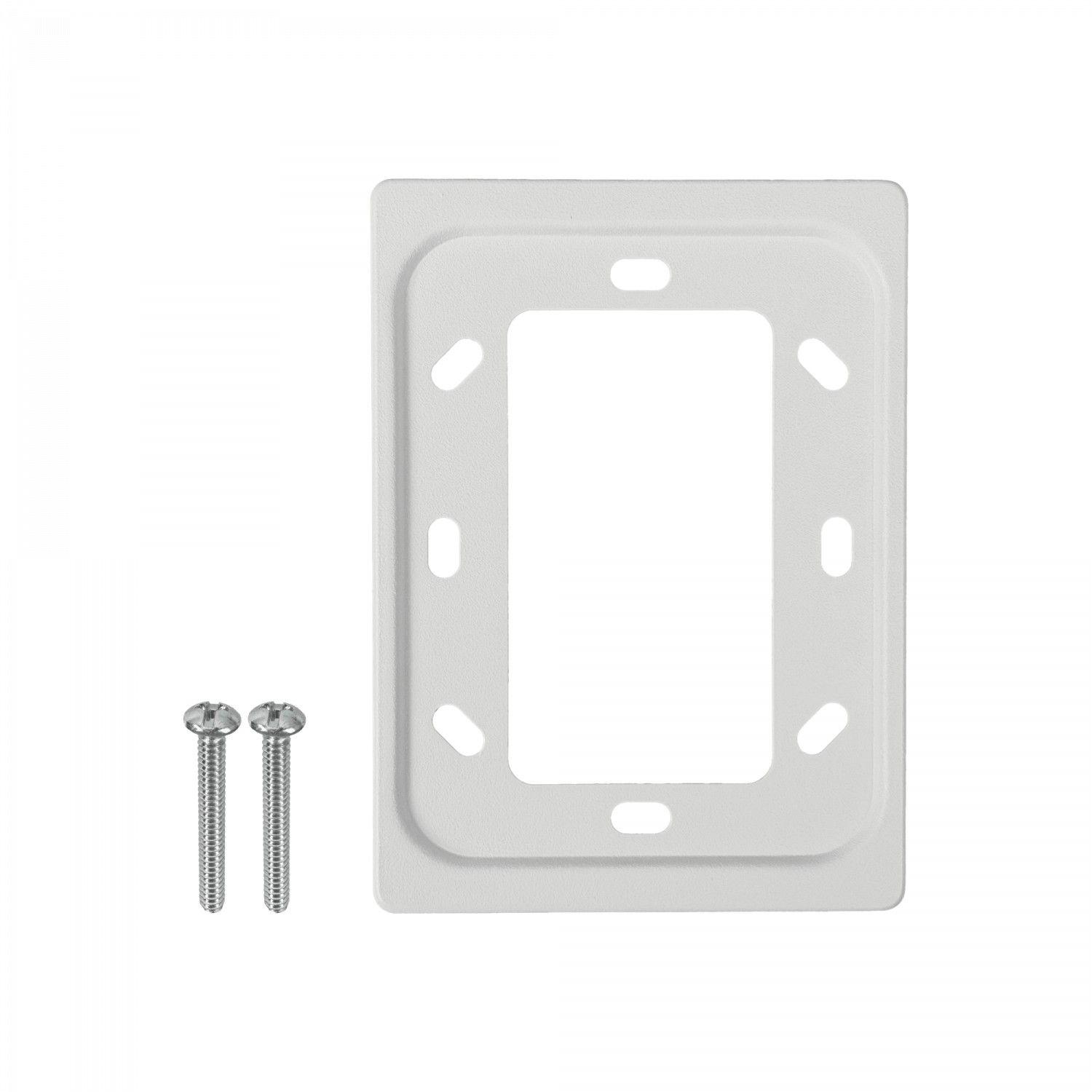 Faceplate Ubiquiti 2-Keystone vertical pintable 118x88 mm blanco-4