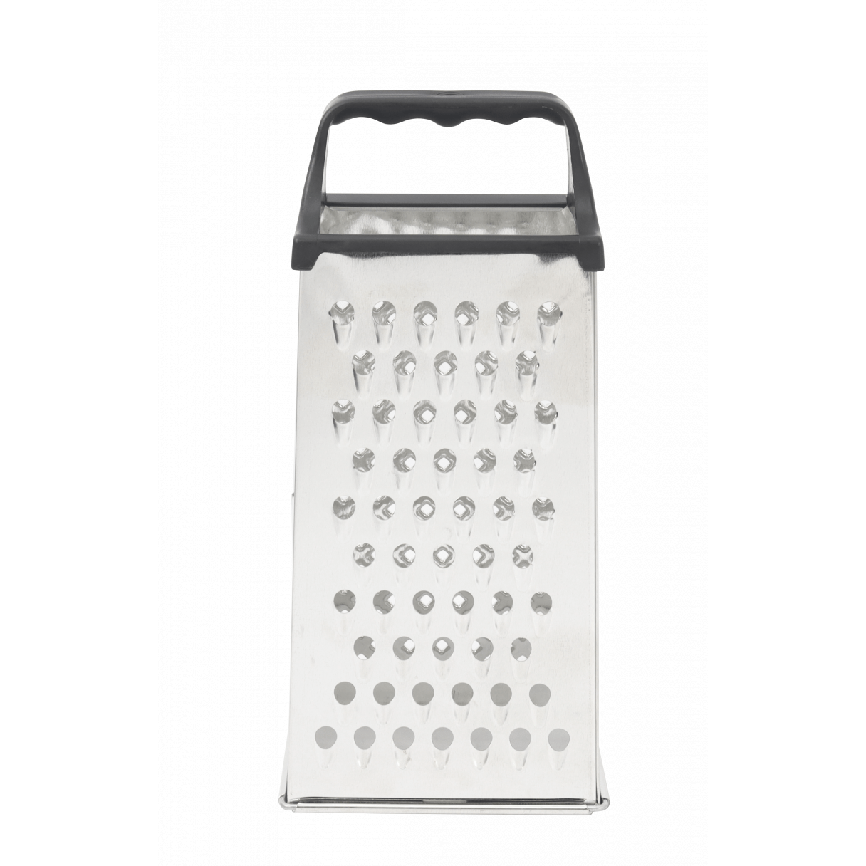Rallador ILKO 4 caras troncopiramidal plata y negro-3