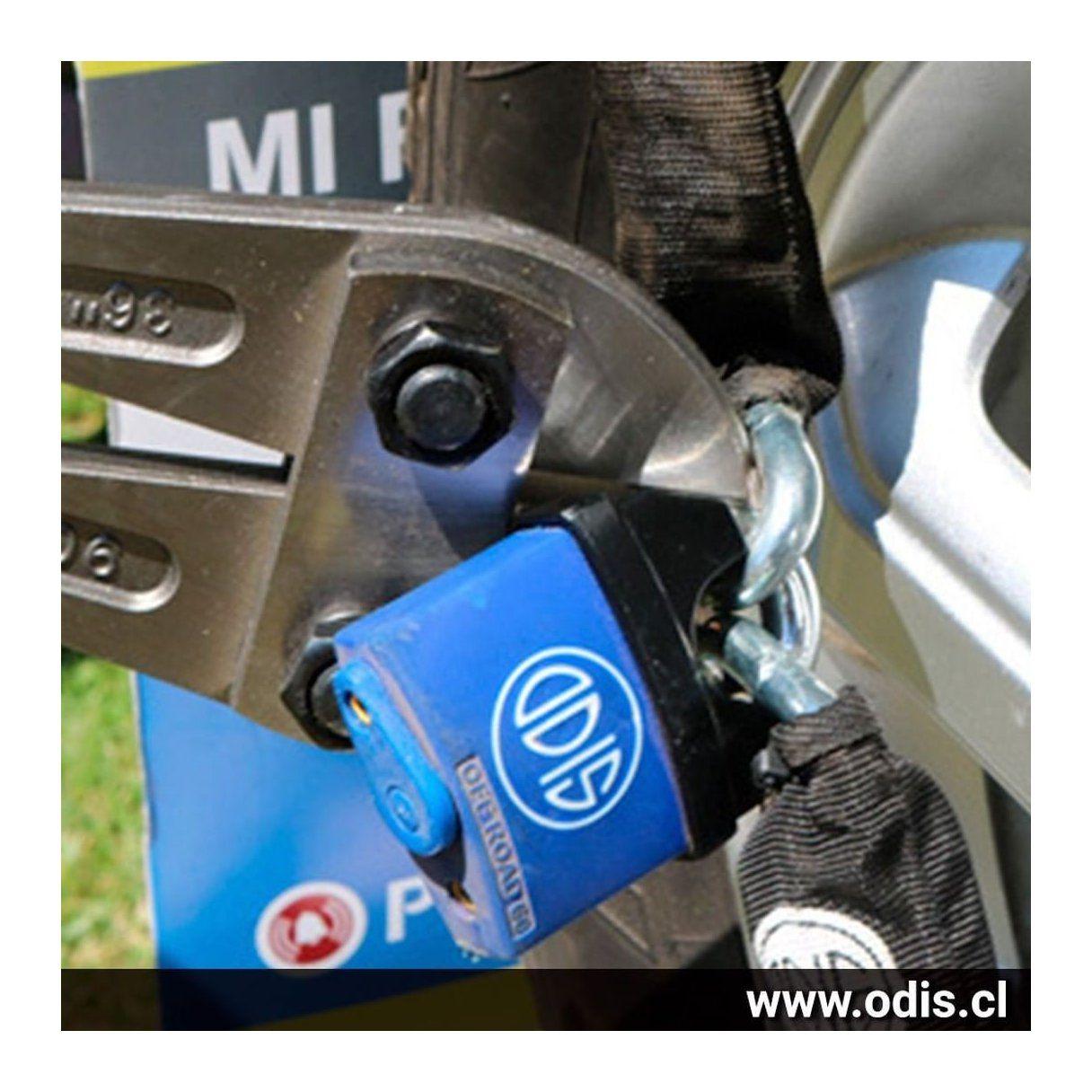 Candado ODIS Off Road Kit antirrobo 60 mm con cadena de 1,4 m-3