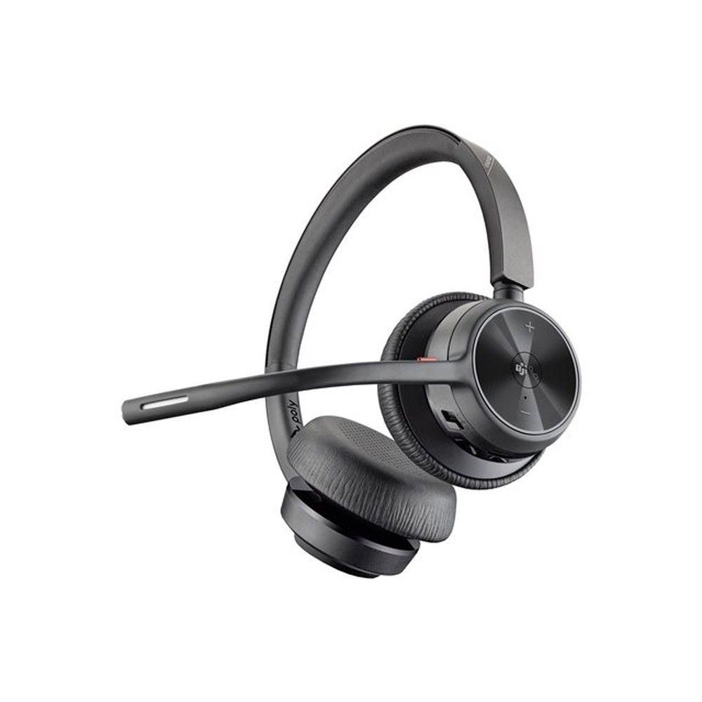 Auricular Poly Voyager 4320-M Bluetooth on-ear USB-C y USB-A-0