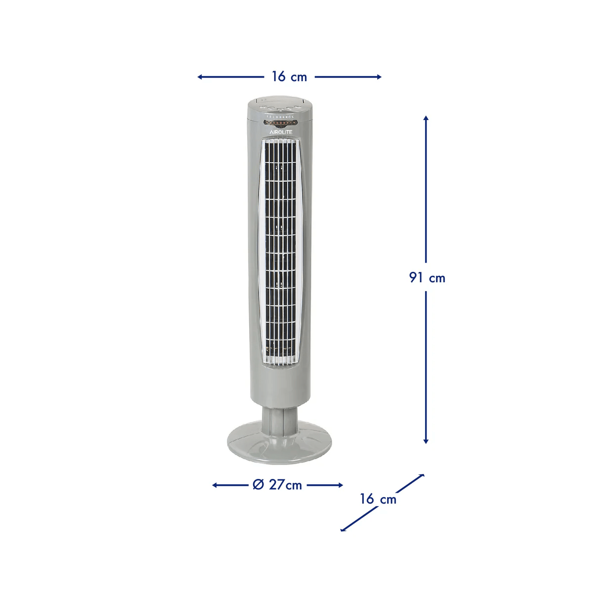 Ventilador torre Airolite VT04 con control remoto y timer-2