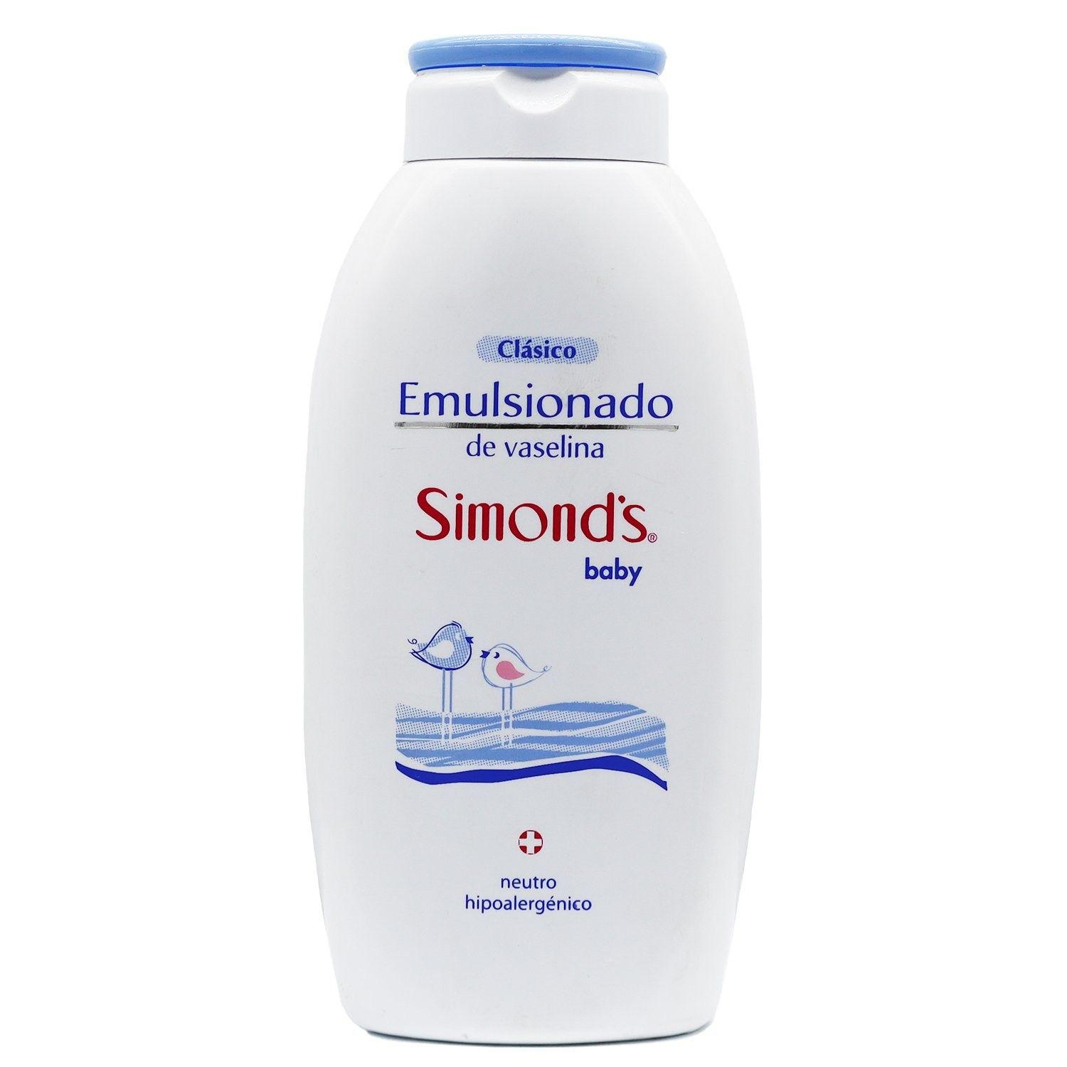Aceite de bebé Simond's emulsionado de vaselina 270 ml-0