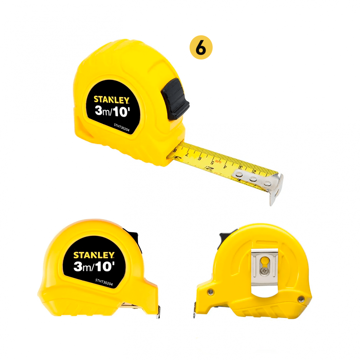 Set de herramientas manuales Stanley 6 piezas-4