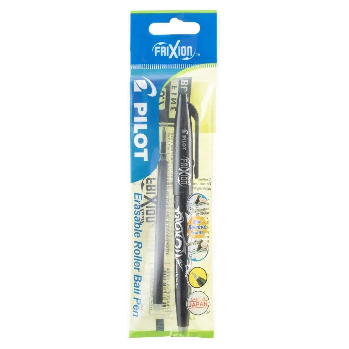 Bolígrafo gel Pilot Frixion Ball borrable 0.7 mm negro-0
