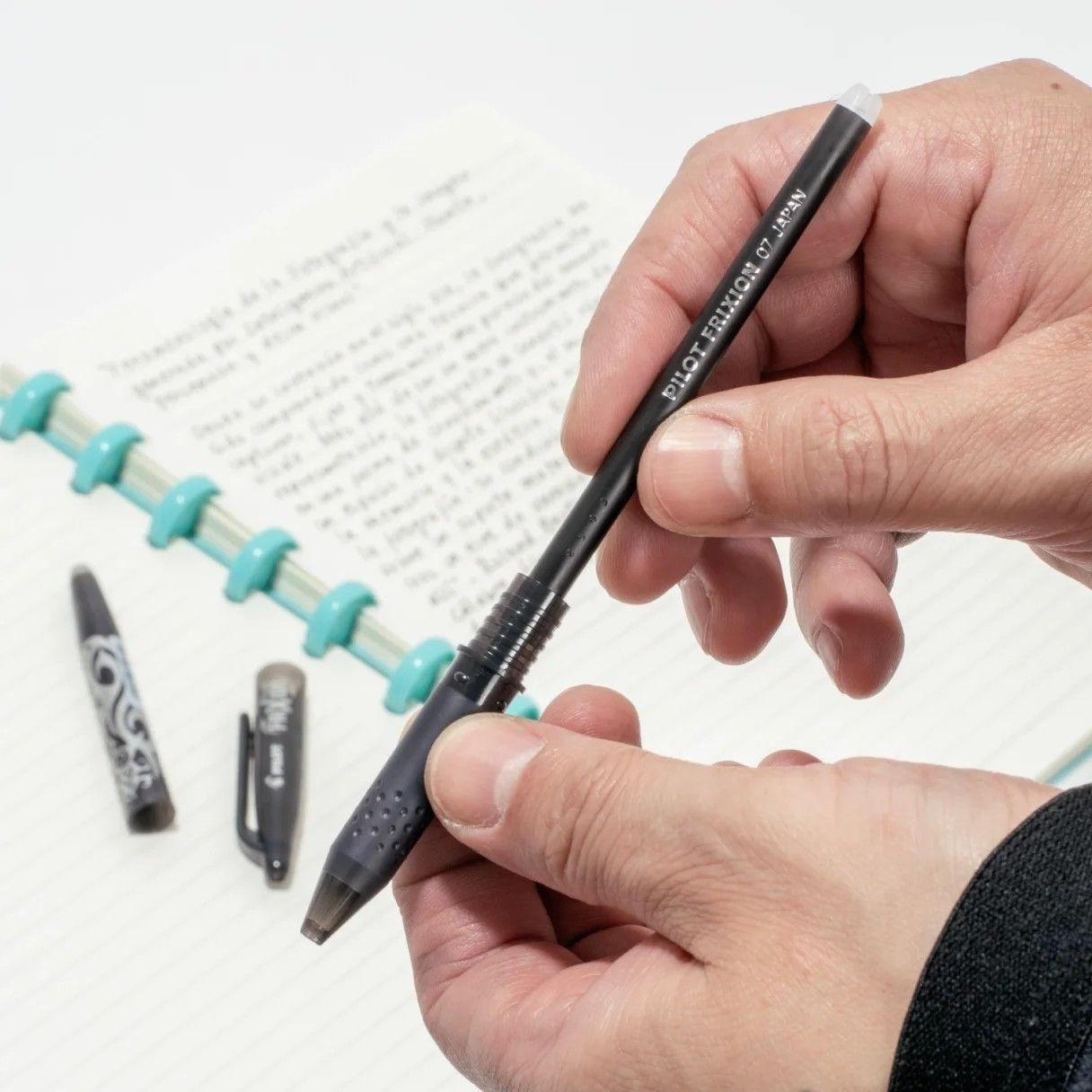 Bolígrafo gel Pilot Frixion Ball borrable 0.7 mm negro-5