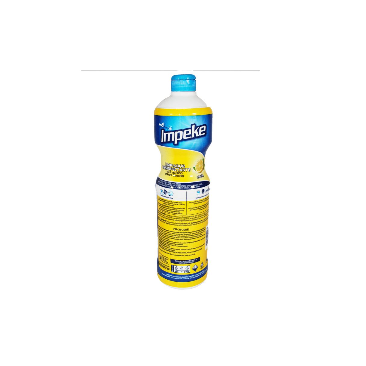 Limpiador de cocina Impeke cloro gel 900 ml con dosificador limón-2