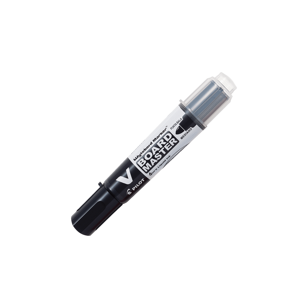 Plumón de pizarra Pilot Vboard recargable cartucho negro-1