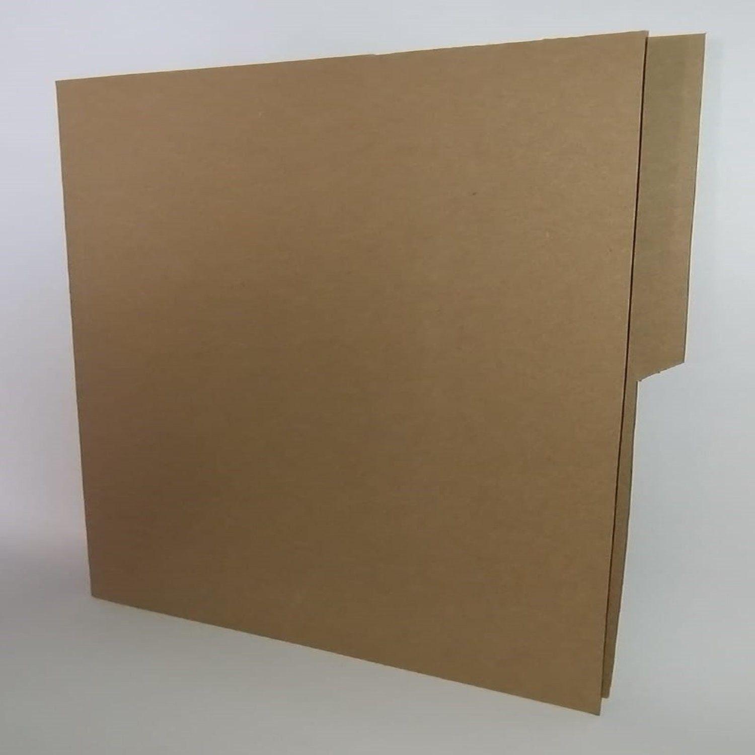 Carpeta de cartulina Kraft-0