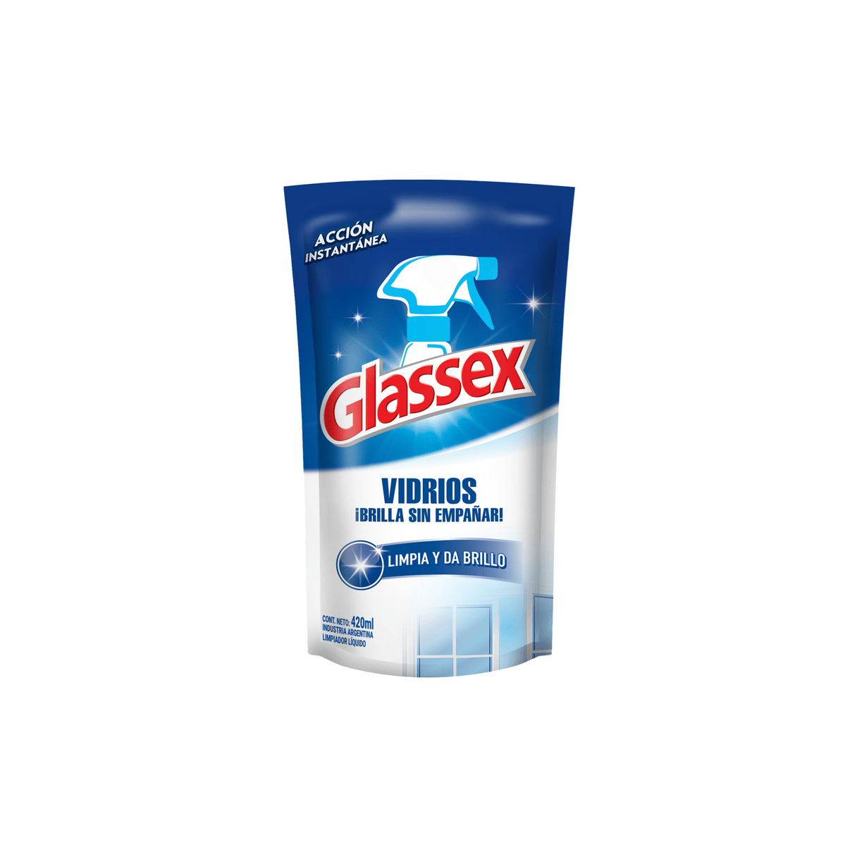 Limpiavidrios Glassex 420 cc recarga-1