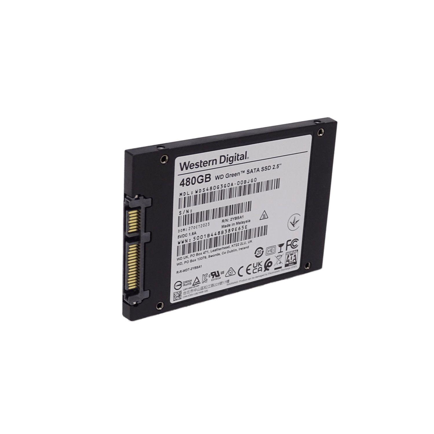 SSD Western Digital WDS480G3G0A 480 GB SATA 3 545 MB/s 2,5"-1
