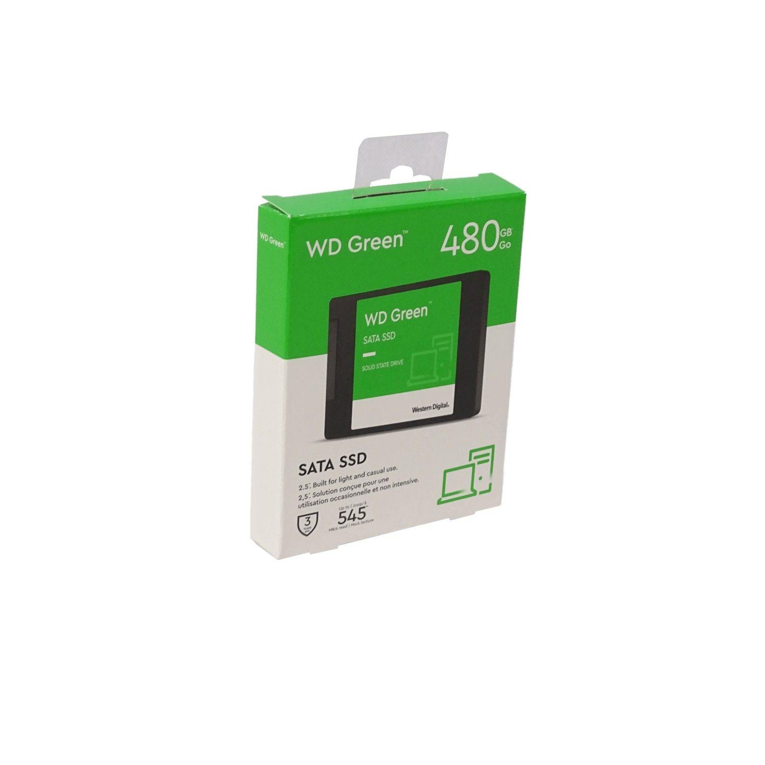 SSD Western Digital WDS480G3G0A 480 GB SATA 3 545 MB/s 2,5"-3
