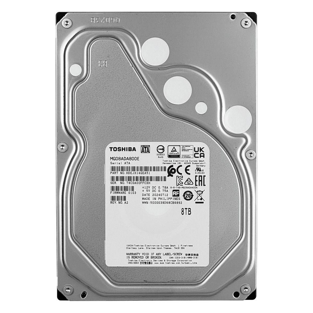 Disco duro interno Ubiquiti 8 TB 7200 RPM 3,5 pulgadas SATA 6 Gbps-1