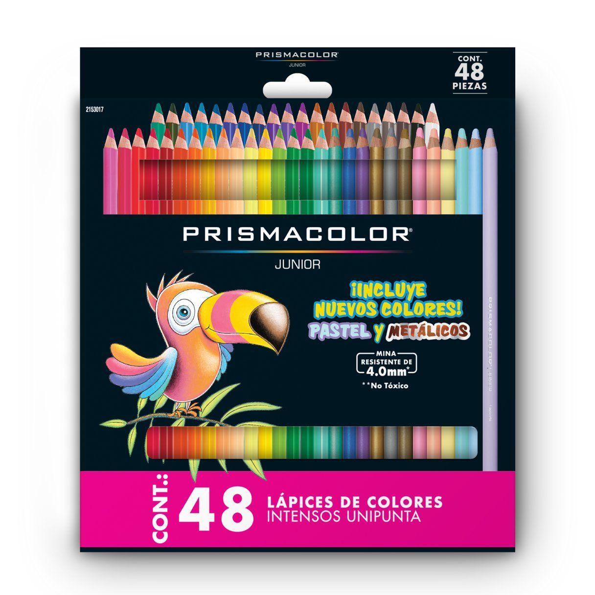 Lápices de colores Prismacolor Junior 48 colores mina 4 mm-0