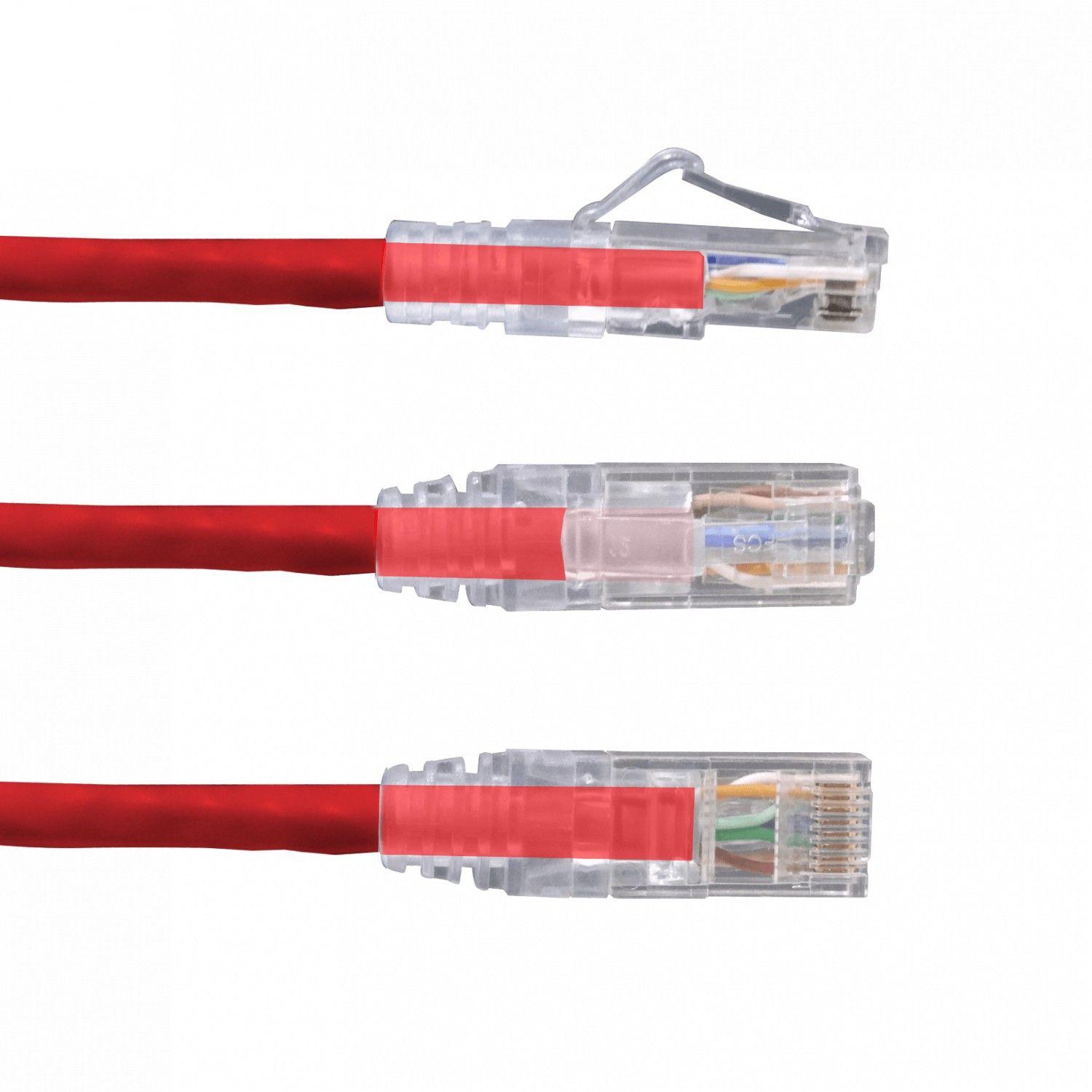 Cable patch Furukawa Cat6 U/UTP 2 m LSZH rojo-3
