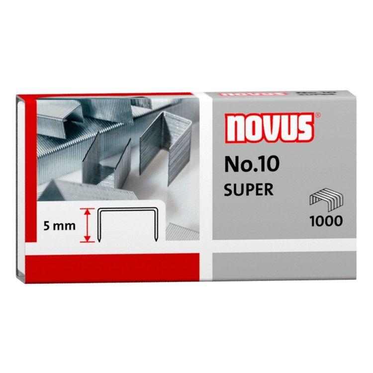 Corchetes Novus N°10 caja de 1000 unidades-0