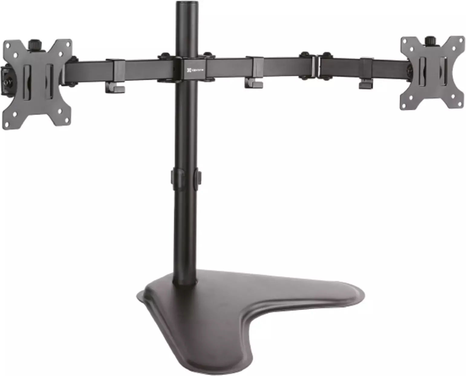 Soporte doble monitor Klip Xtreme montaje simultáneo 13-27 pulgadas-1