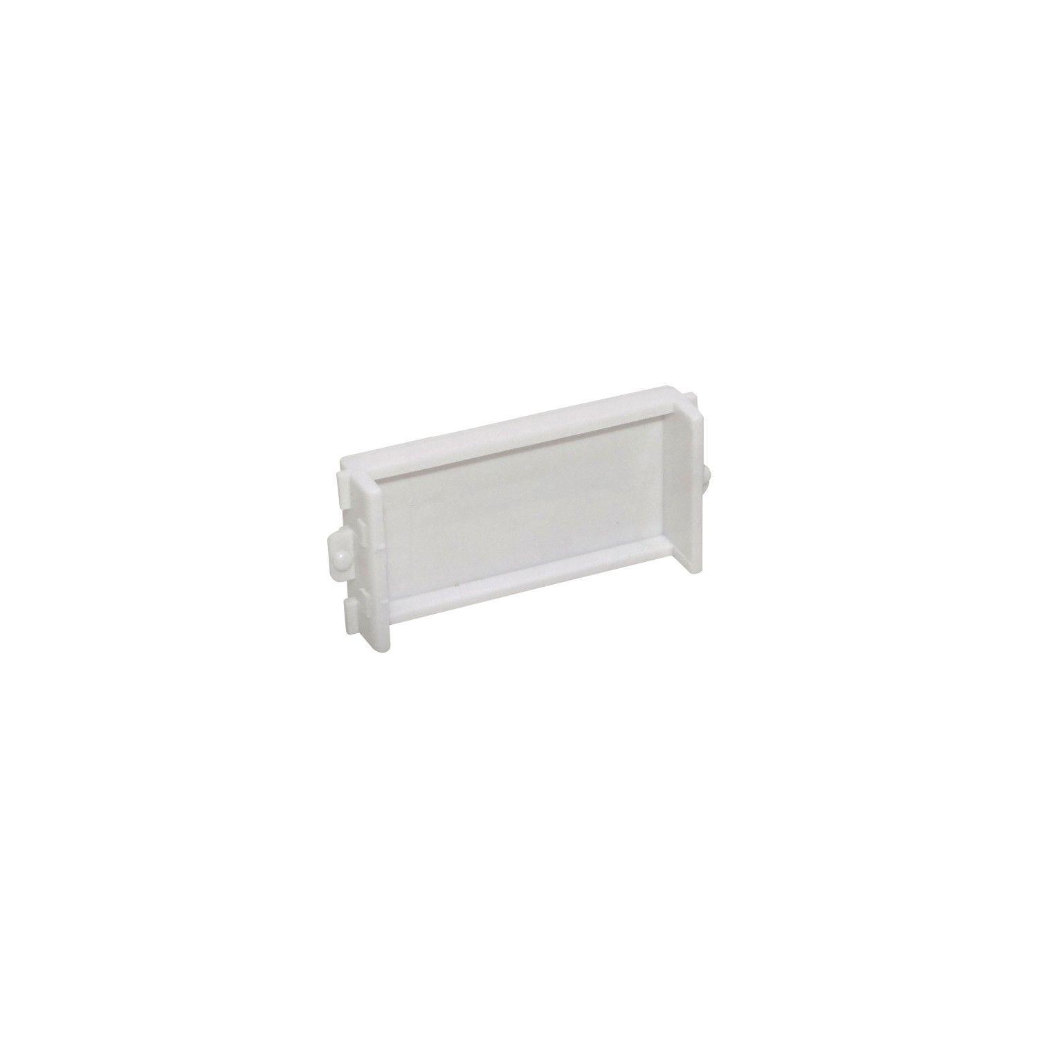 Tapa ciega multimedia LY-143 120x70 mm blanca-2
