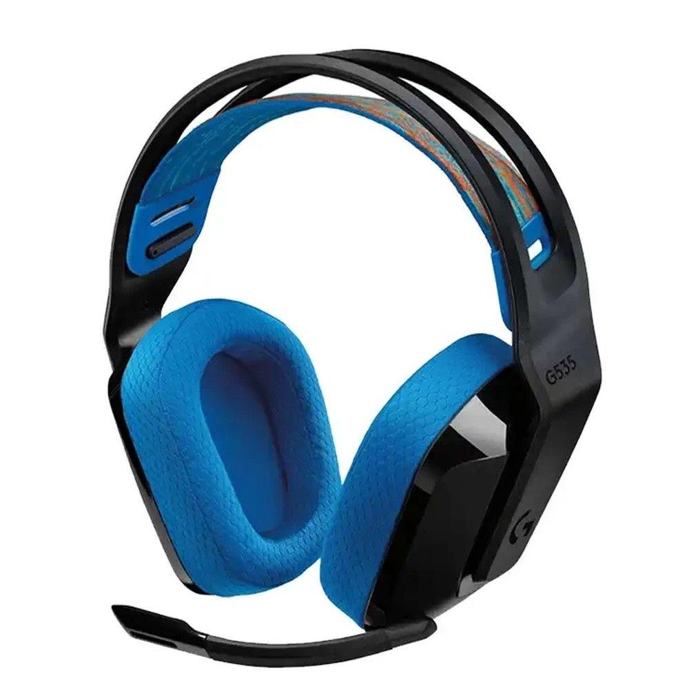 Audífono gamer Logitech G535 Lightspeed inalámbrico negro-1