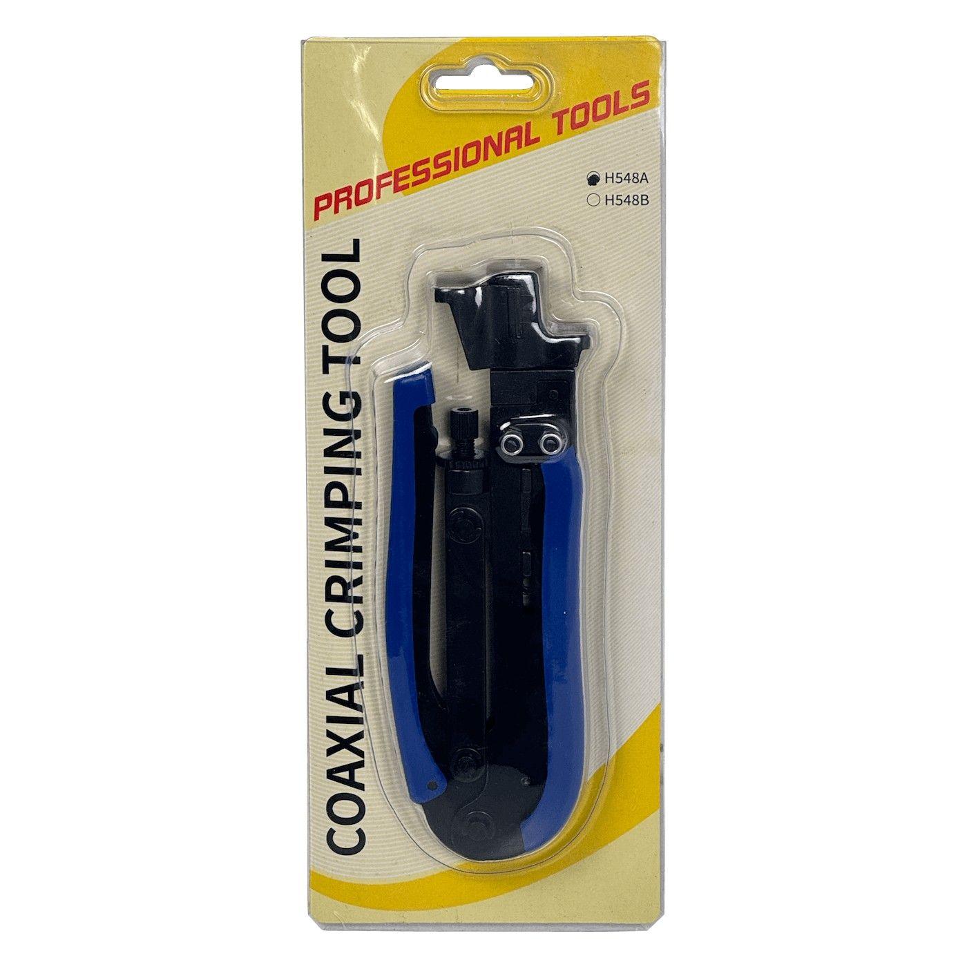 Crimpeadora coaxial profesional RG59 RG6 RG11 de empuje-4
