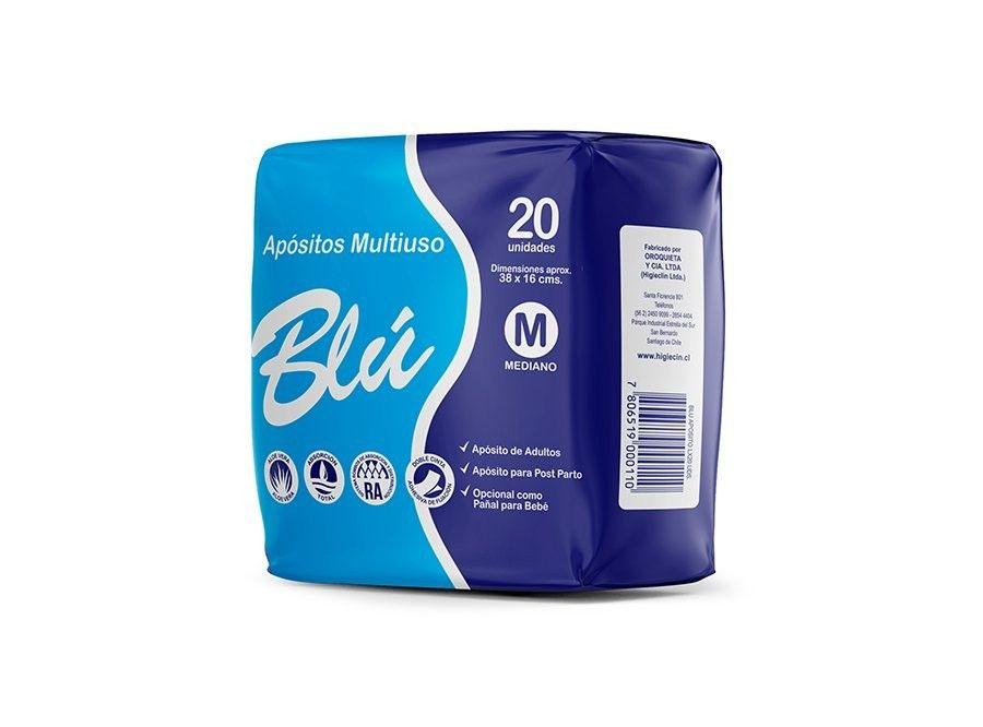 Apósito multiuso Blú M 20 unidades-0