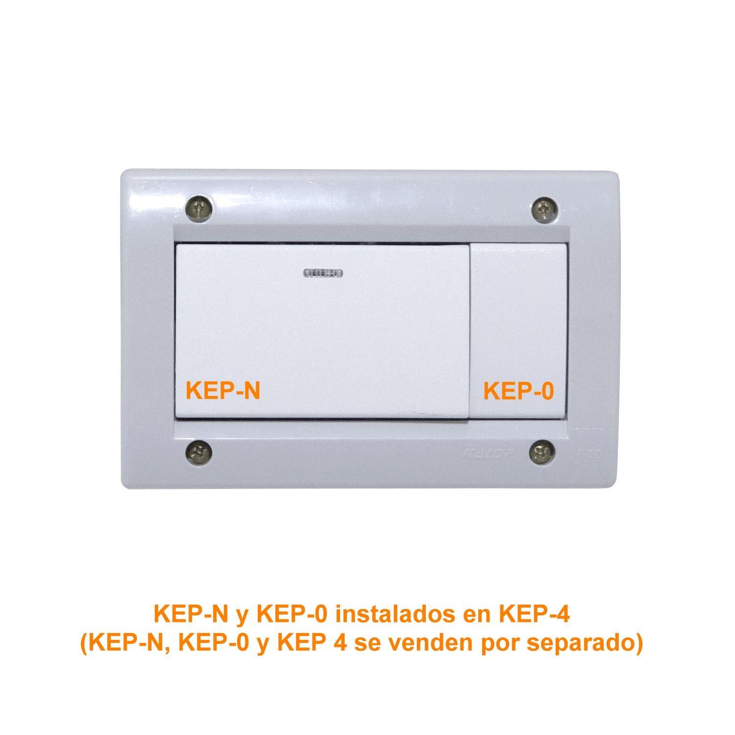 Módulo ciego Kalop KL40570 requiere bastidor KEP-A blanco-4