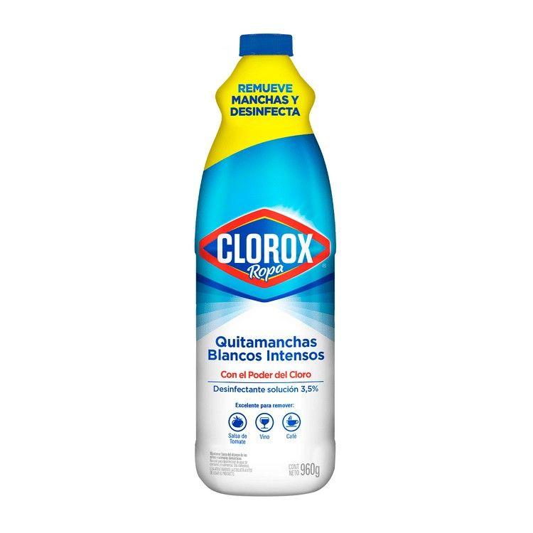 Cloro Clorox 960 cc gel blanco intenso-0