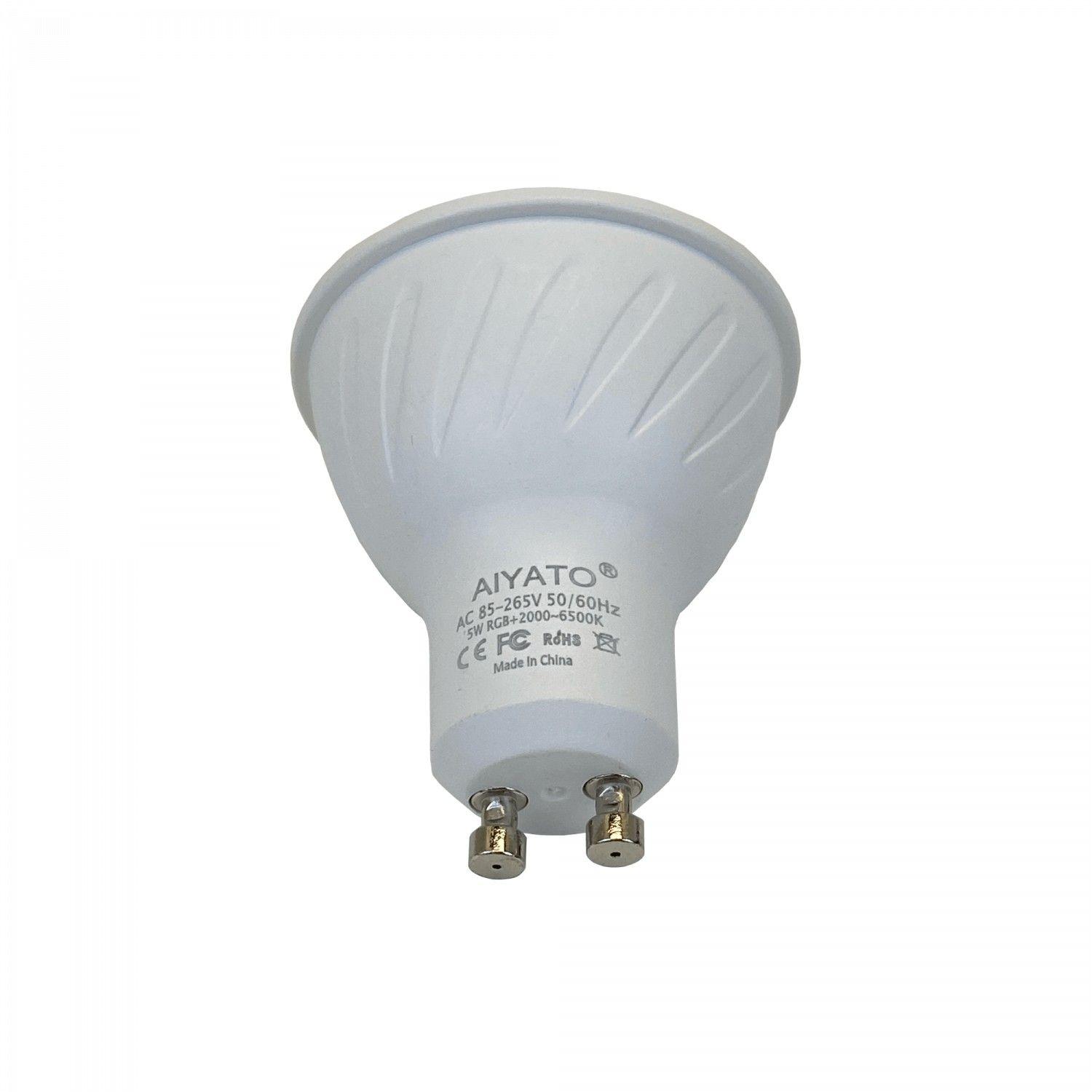 Ampolleta LED inteligente Apple GU10 5 W RGBW 450 lm 2,4 GHz-4