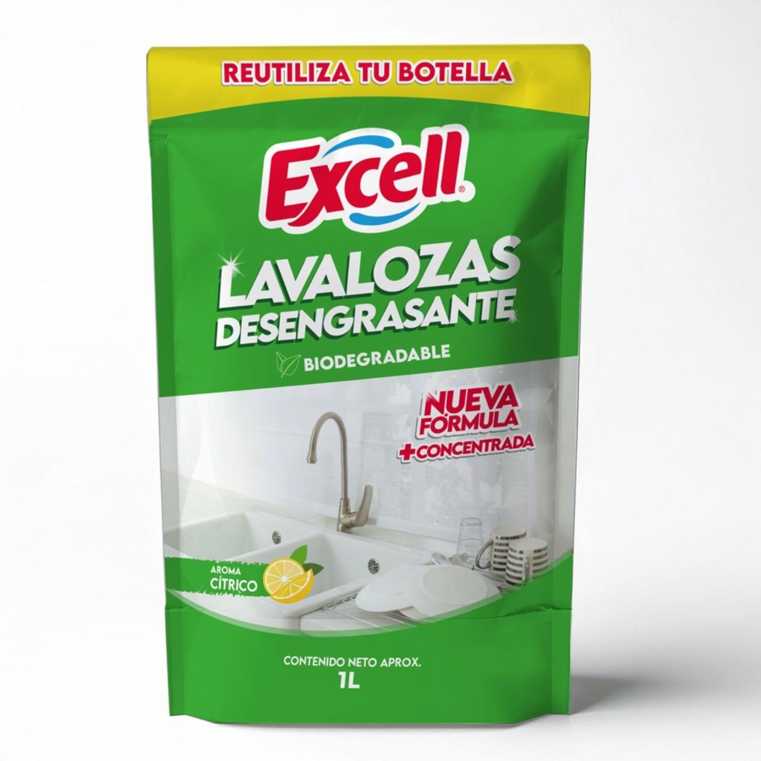 Lavalozas Excell desengrasante 1 l en Doypack-0