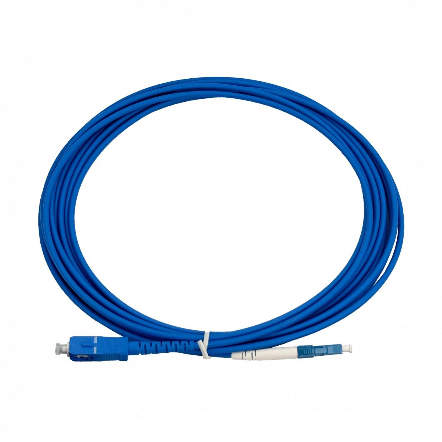 Cable de fibra óptica LC-SC 5 m monomodo 9/125 um blindado-2