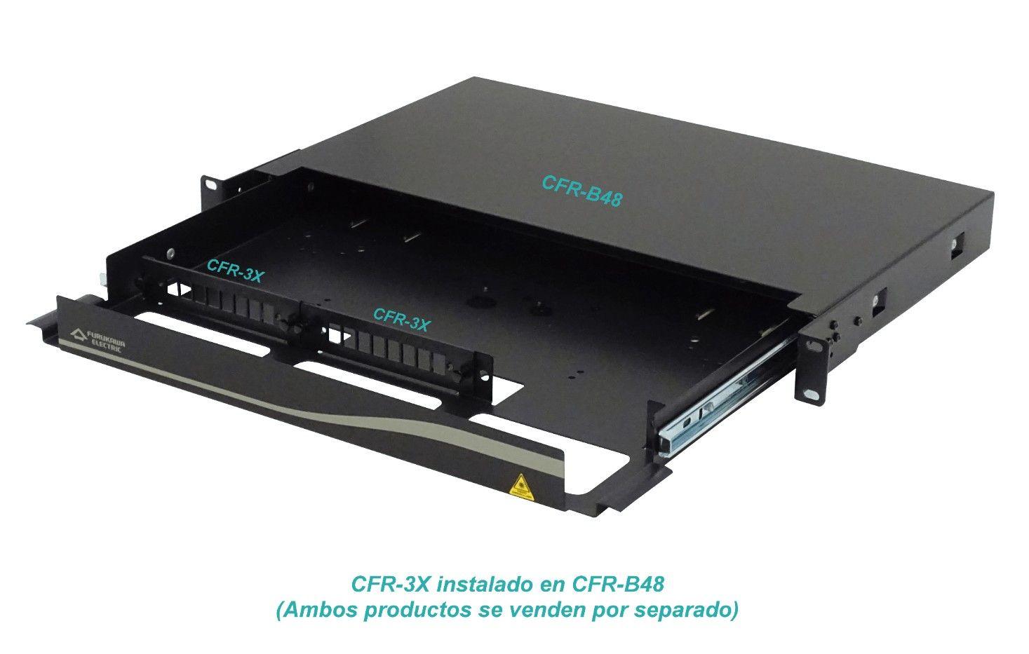 Placas plásticas Furukawa 3x8 posiciones LGX para DIO B48-3