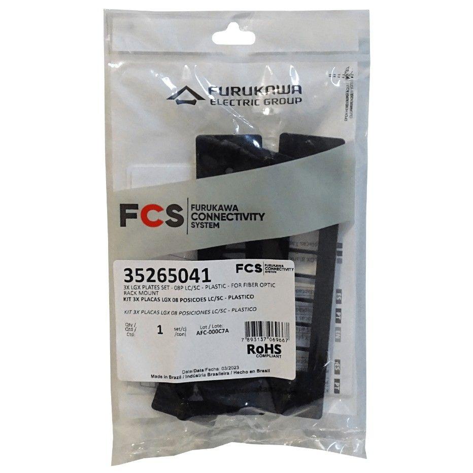 Placas plásticas Furukawa 3x8 posiciones LGX para DIO B48-5