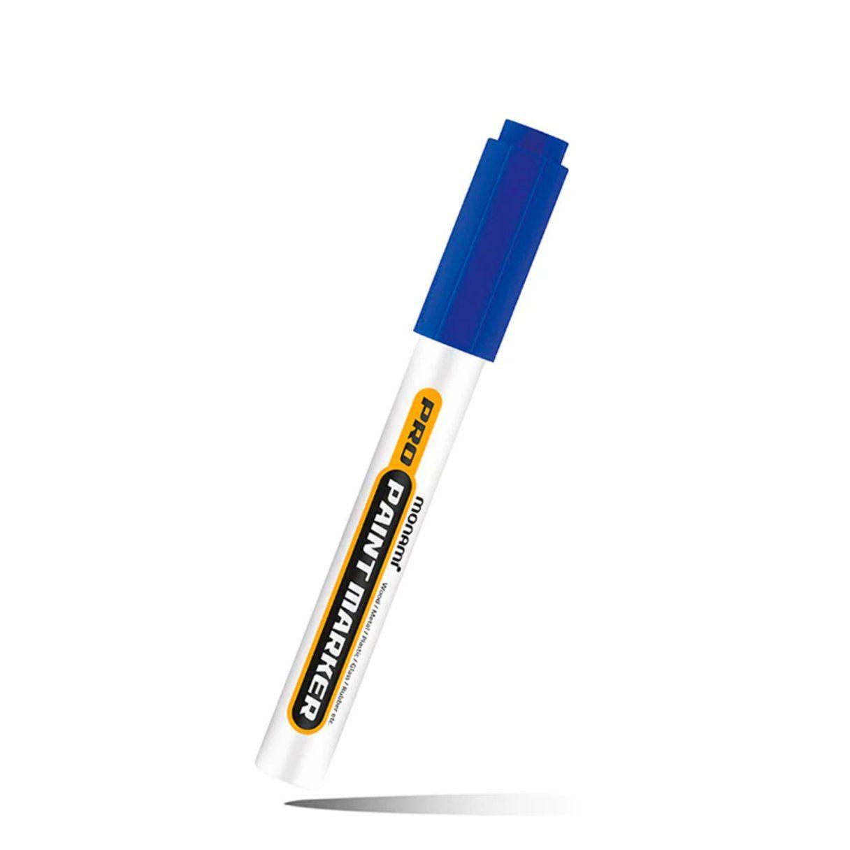Marcador de óleo Monami Pro azul-1