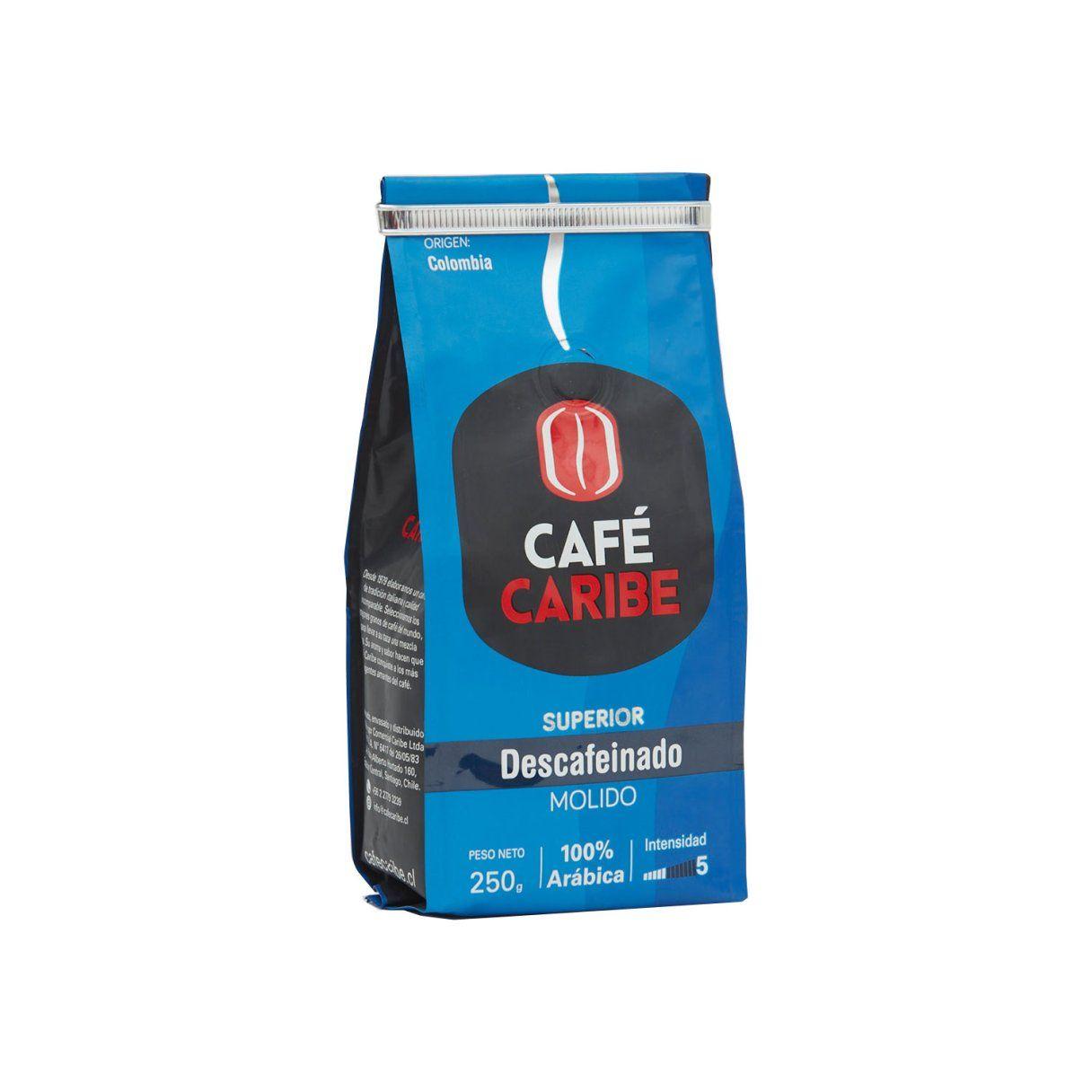 Café molido Café Caribe descafeinado superior 250 g-1
