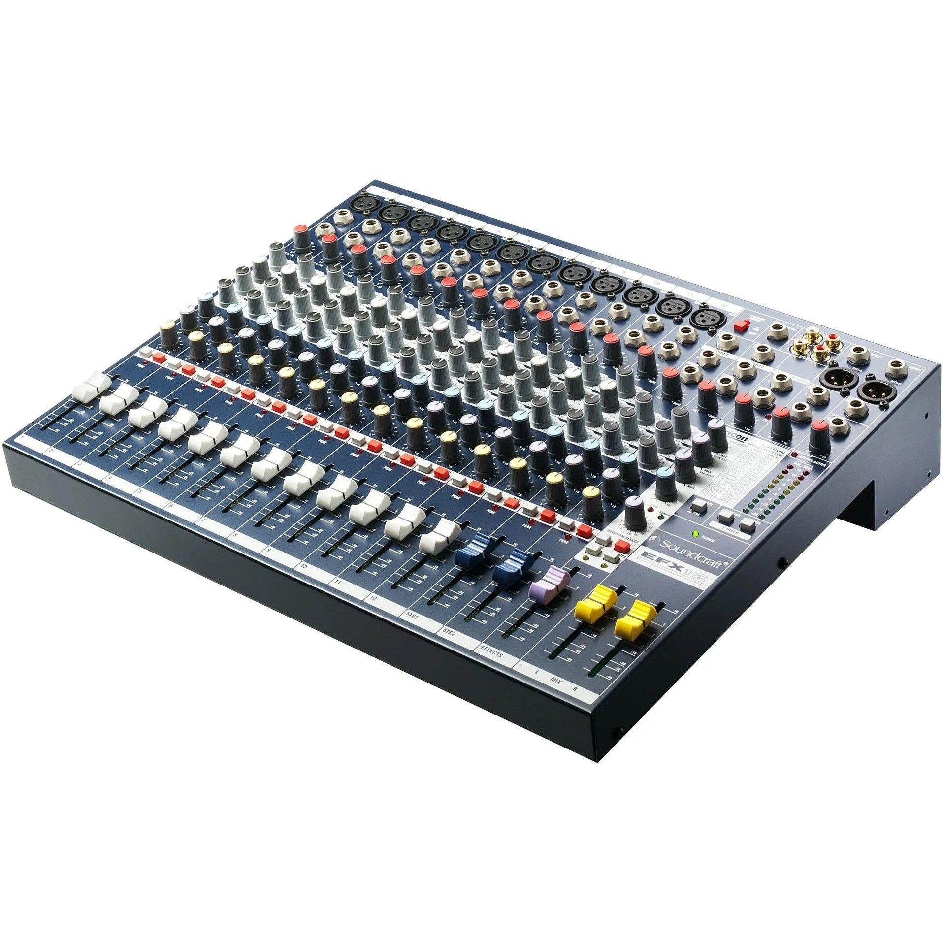 Mezclador analógico Soundcraft EFX12 12 canales-2