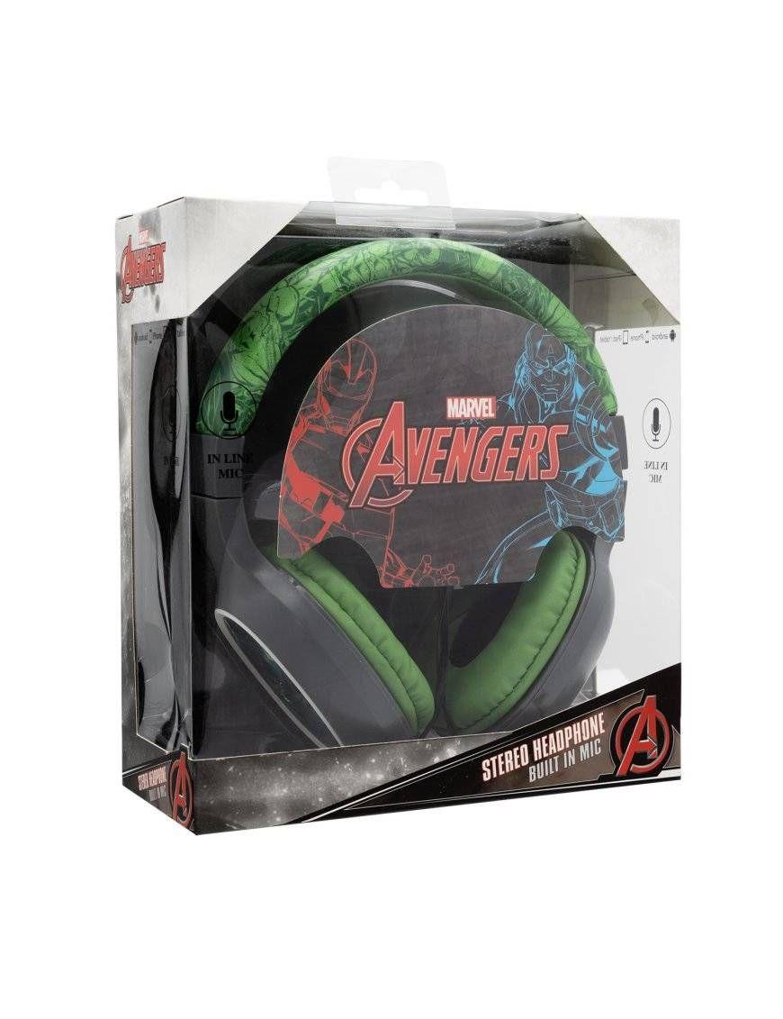 Audífono Disney Teen Hulk con micrófono 3.5 mm-4