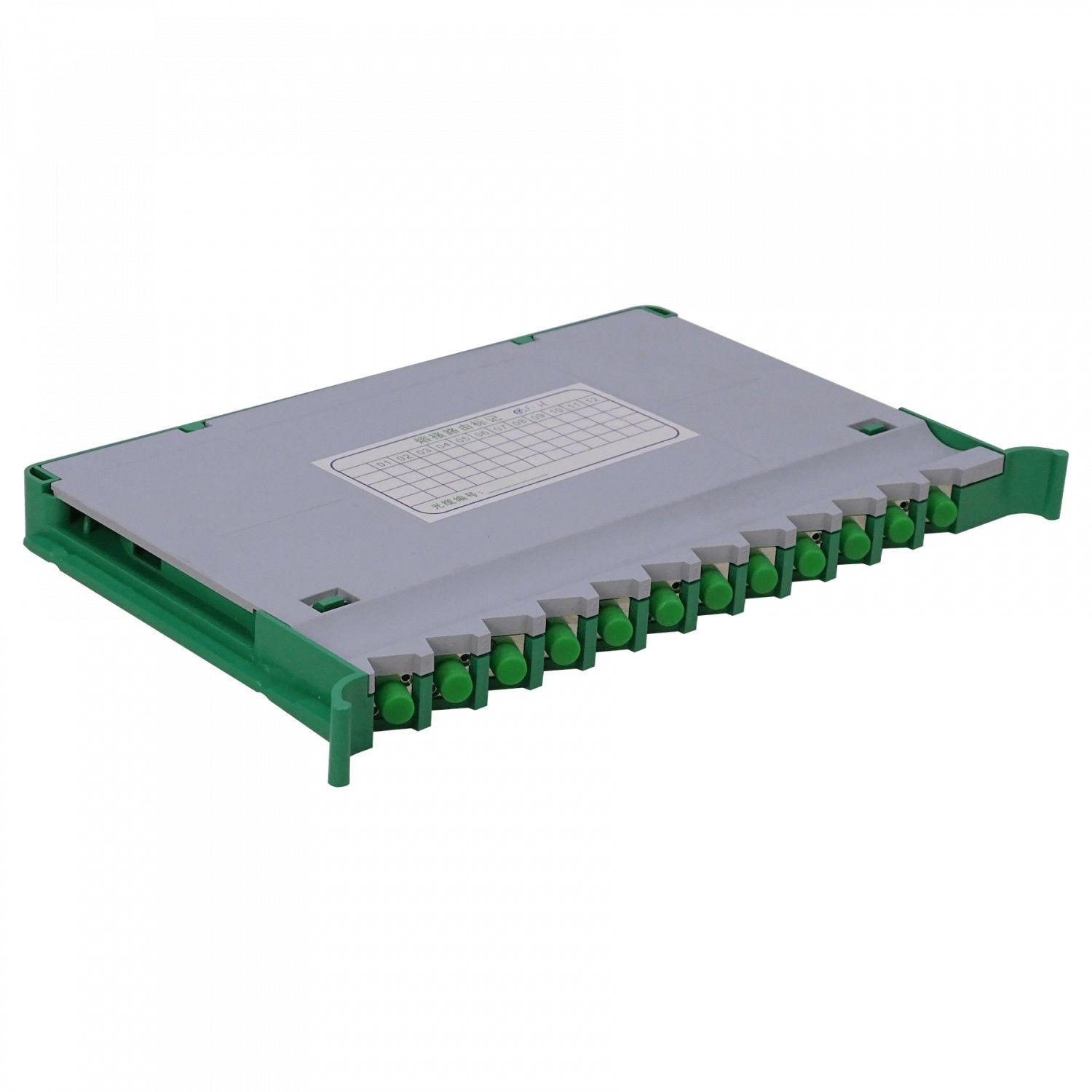Bandeja 12-FC/APC para cabecera tipo ODF con pigtails y coplas-1