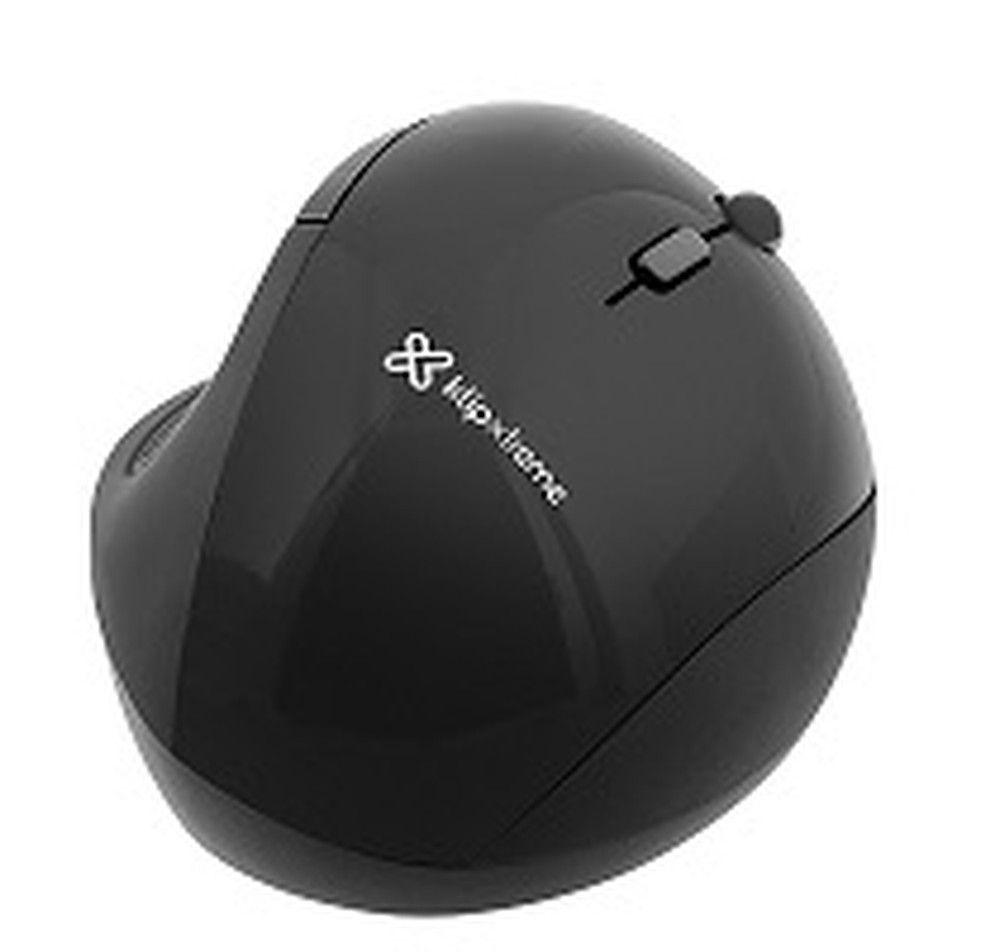 Mouse Klip Xtreme Semi Vertical Inalámbrico Ergonomico-0