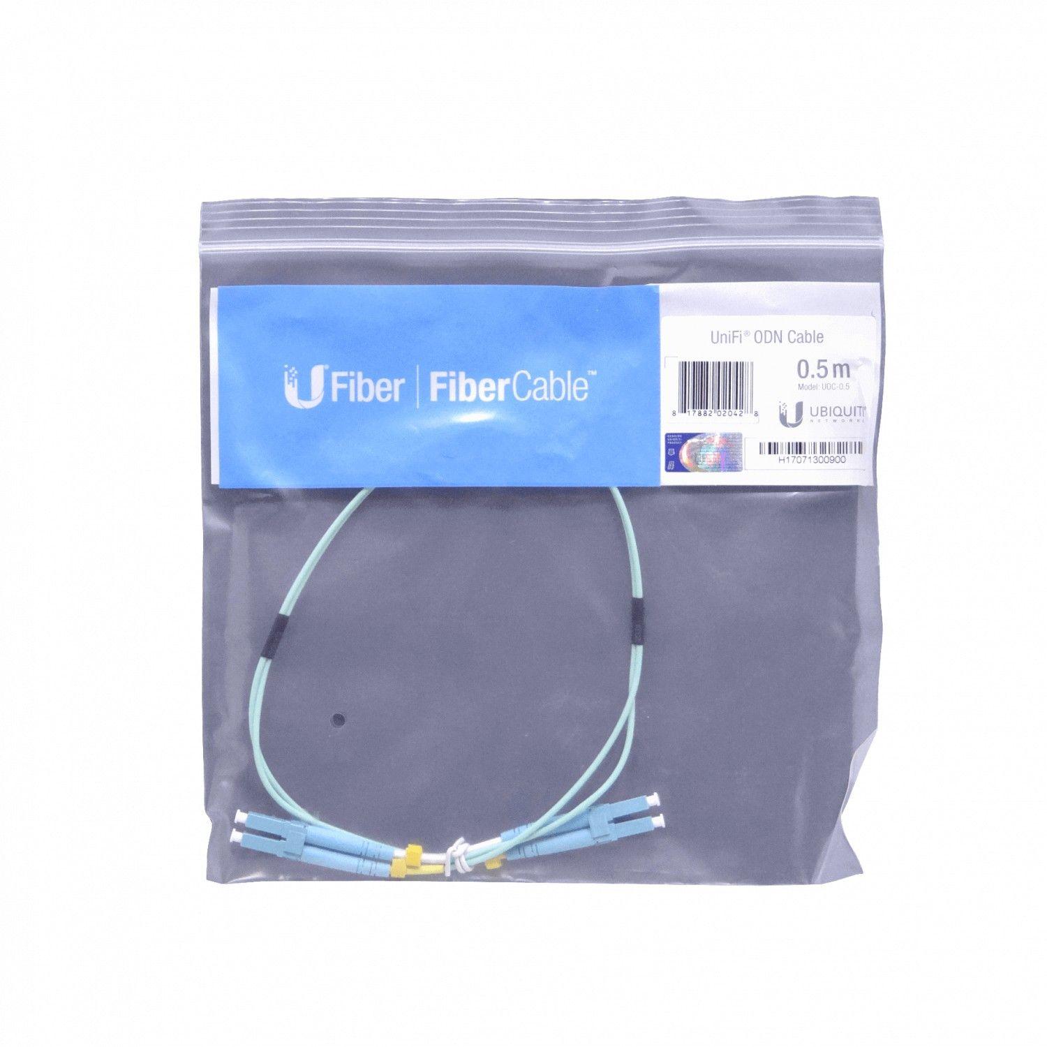 Jumper de fibra óptica Ubiquiti LC-LC OM3 multimodo 50 cm 50/125 um-4