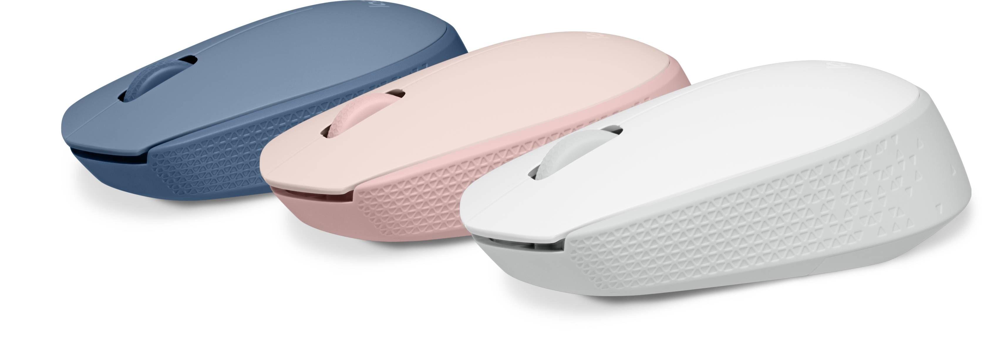Mouse inalámbrico Logitech M170 rosado-5
