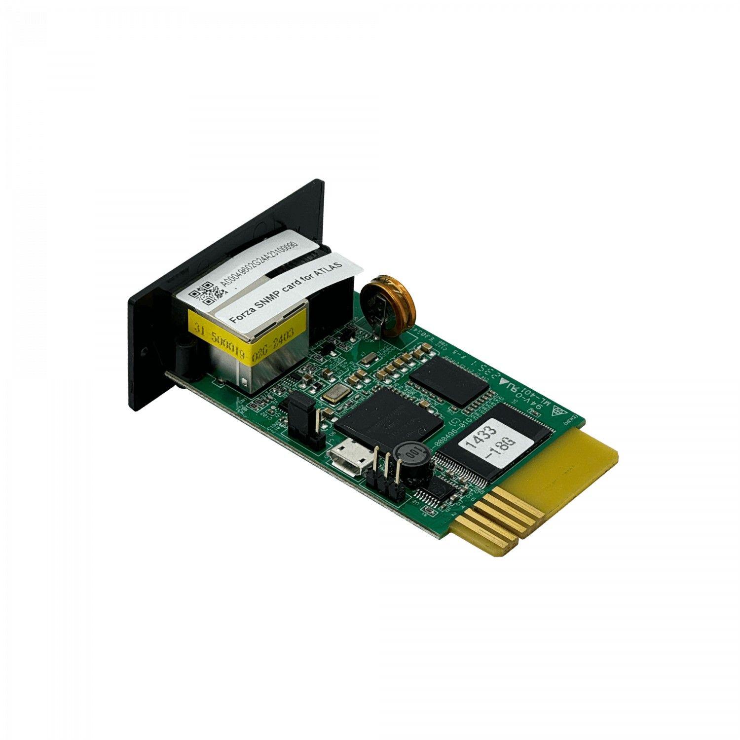 Tarjeta SNMP Forza Ethernet 10/100 para UPS 1-100 con 1 RJ45-2
