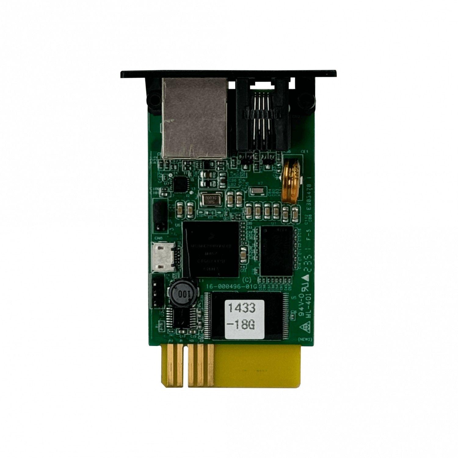 Tarjeta SNMP Forza Ethernet 10/100 para UPS 1-100 con 1 RJ45-5