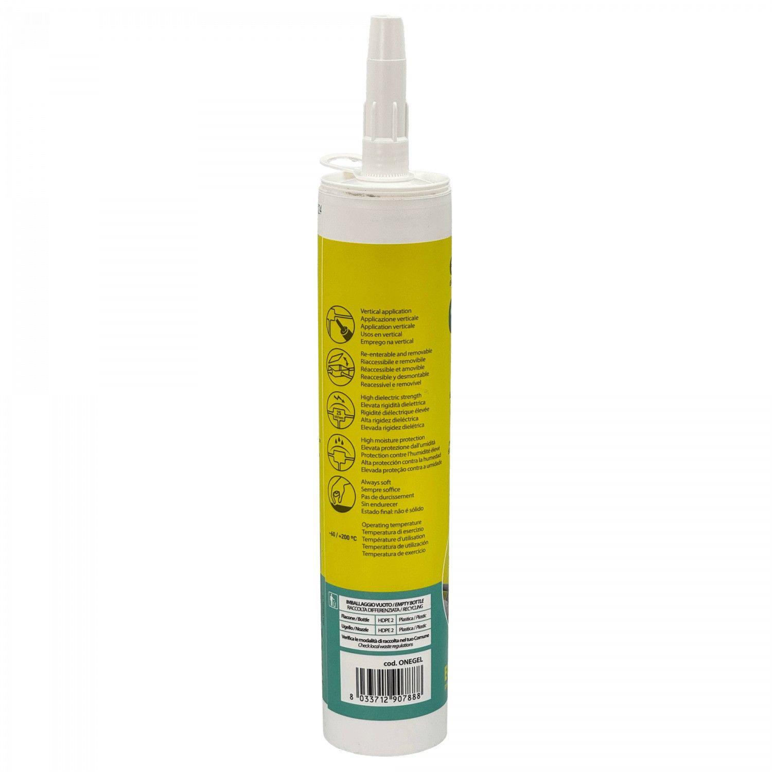 Gel aislante dieléctrico IP68 300 ml sin olor -60 a 200 ºC-5