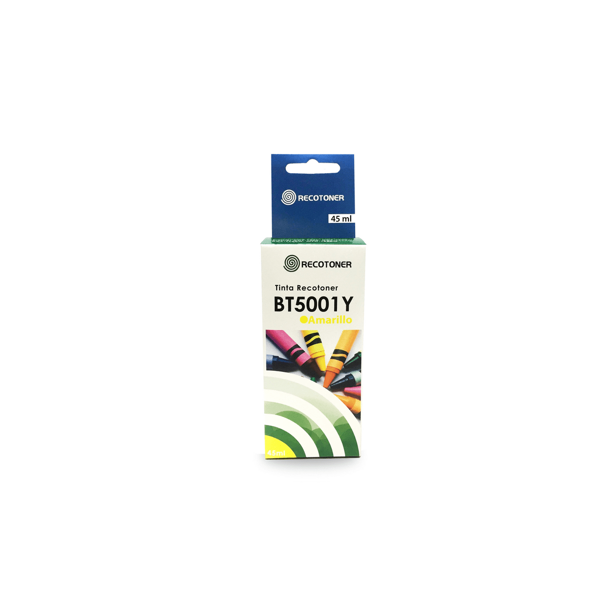Botella de tinta Recotoner Brother 5001 45 ml amarillo-0