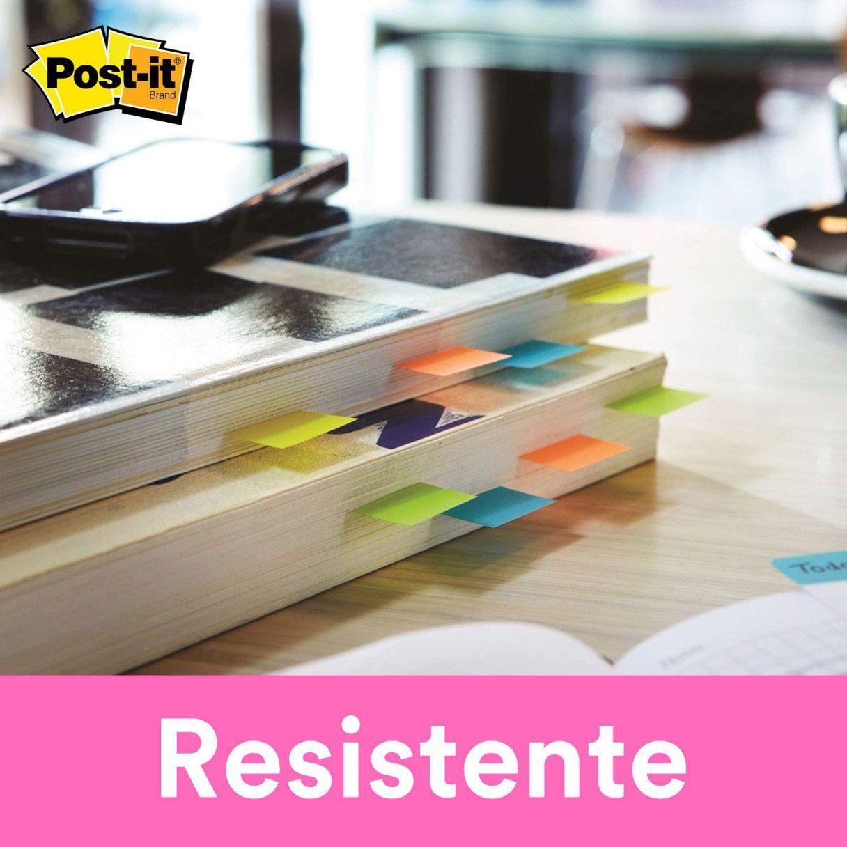 Banderita adhesiva Post-It rígida 670-5AN 5 pads-3