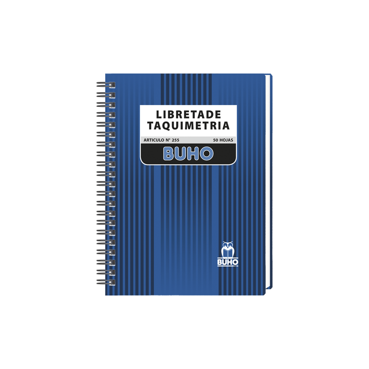 Libreta de taquimetría Buho N° 255 50 hojas-0