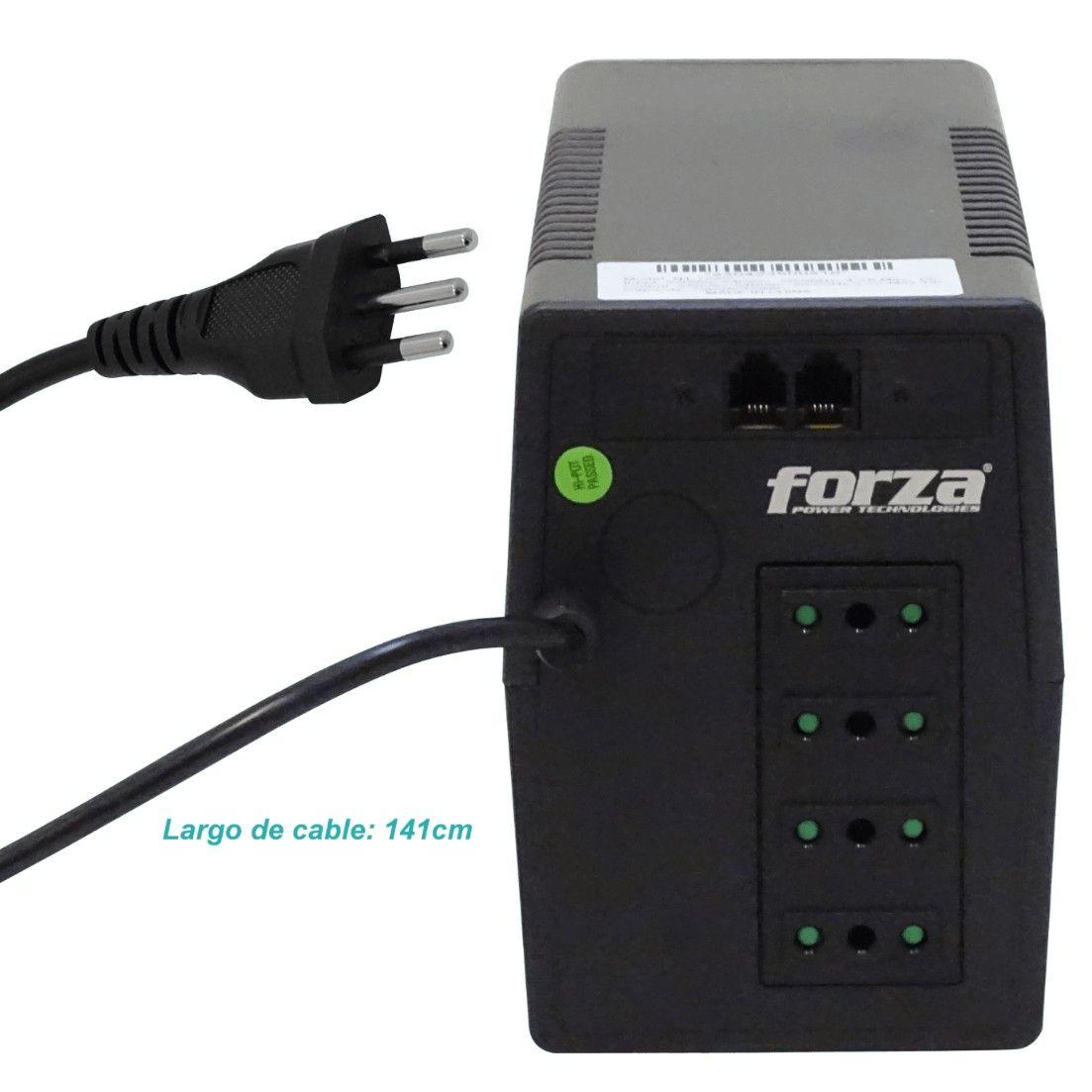 UPS Forza 750 VA 375 W 1x7 AH con AVR-2