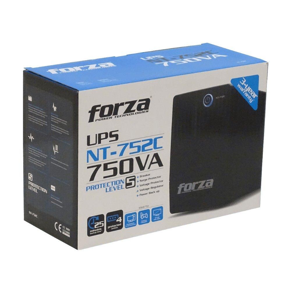 UPS Forza 750 VA 375 W 1x7 AH con AVR-4