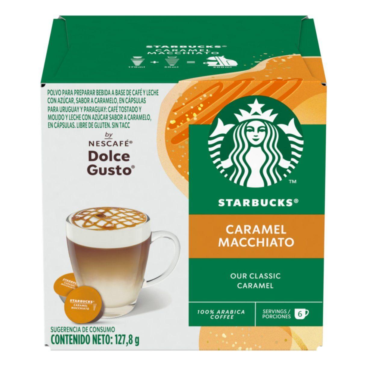 Cápsula de café Starbucks Caramel Macchiato 12 unidades-1