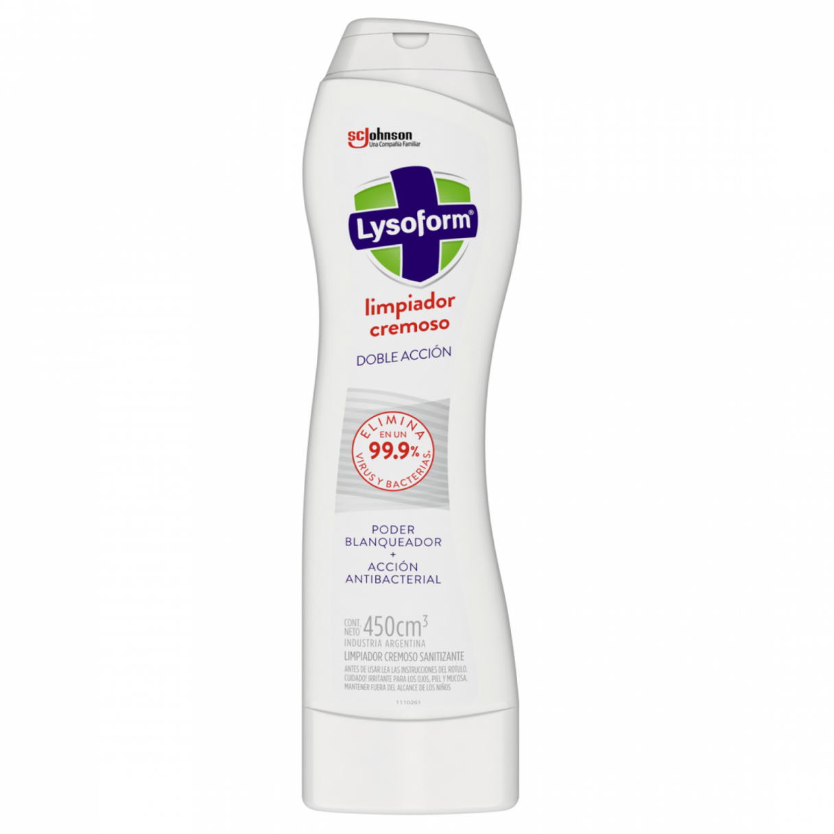 Limpiador crema Lysoform antibacterial 450 ml-1